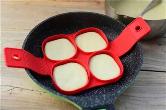 Forma silikonowa do pancake'ów naleśników jajek omletów Foremka
