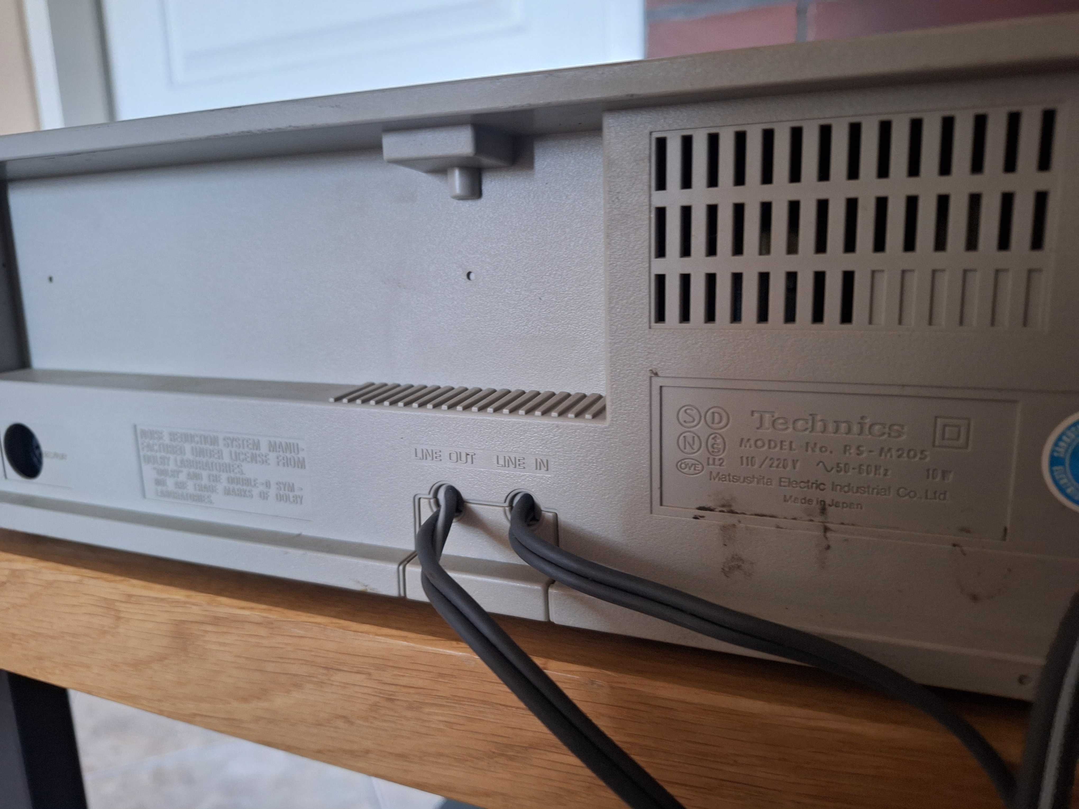 magnetofon deck Technics M205