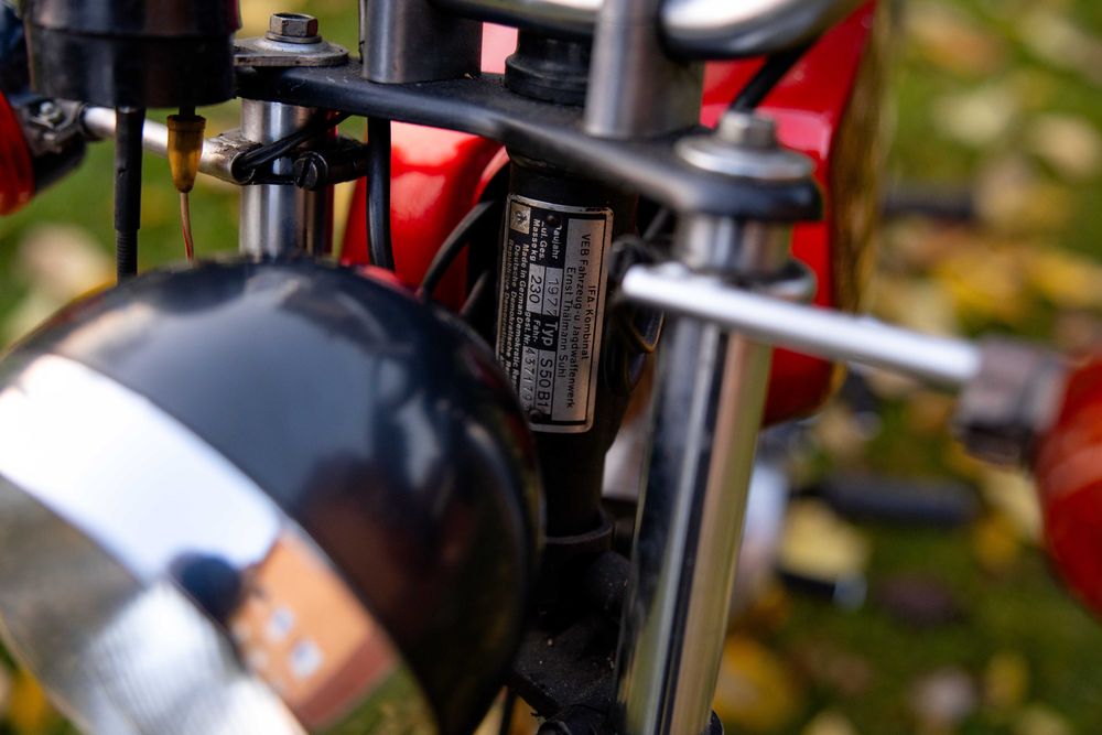 Simson S50 B1 - Garażowany + Papiery