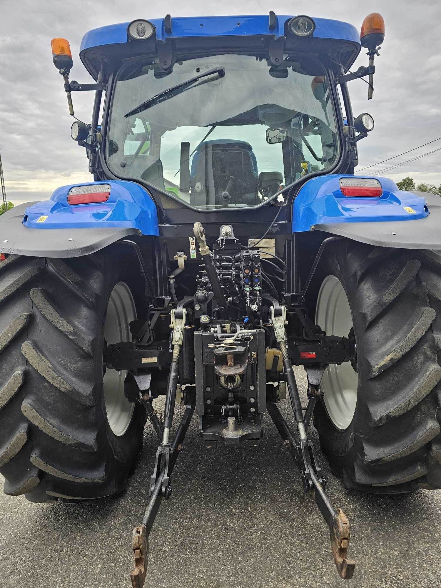 New Holland T6.155 rok 2012 , przedni TUZ , tylko 6500 h , SUPER STAN