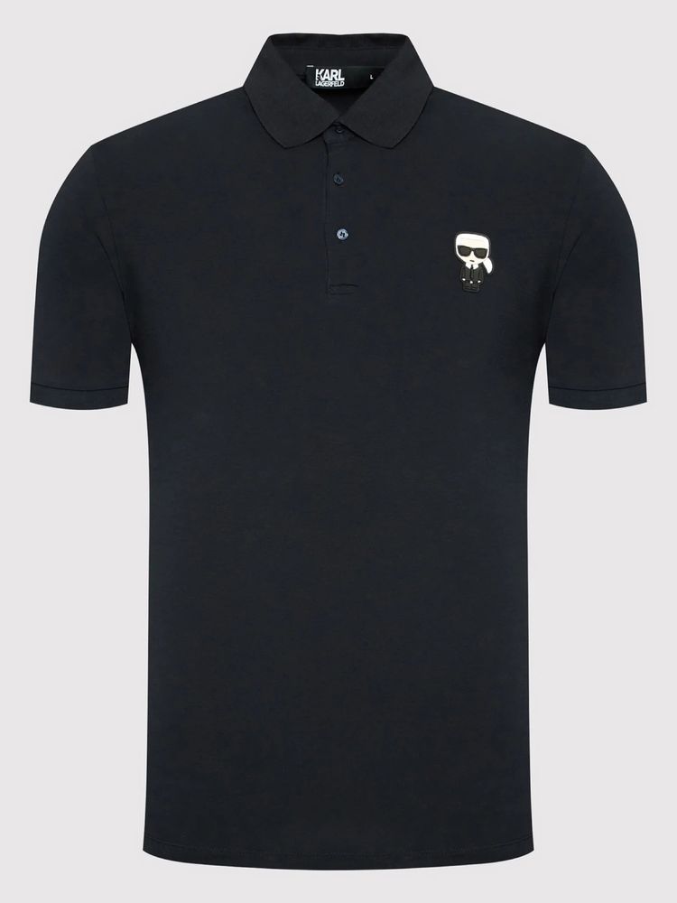 Polo Karl Lagerfeld granat r. L