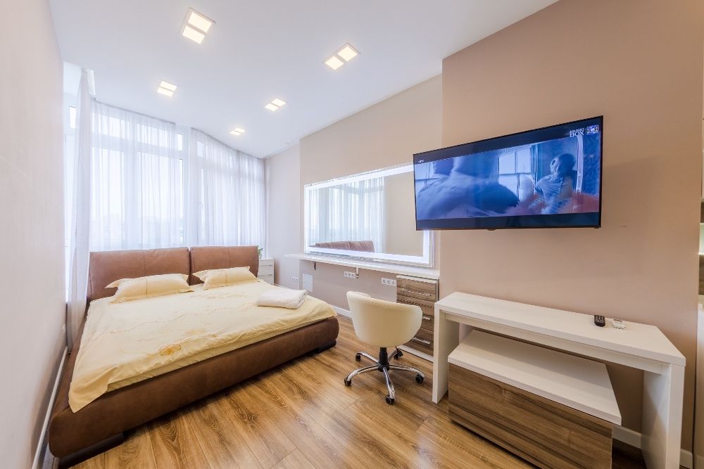 Оренда квартири подобово в центрі Києва. парковка,метро,новий будинок-14-555.biz.ua