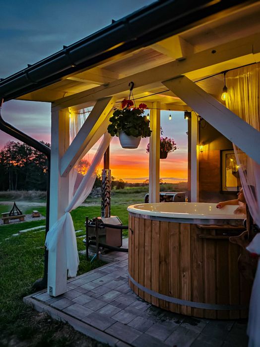 Domek na wynajem z balią i sauną na wyłączność – akceptujemy zwierzęta