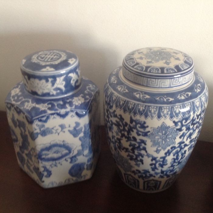 Diversas peças de decoração