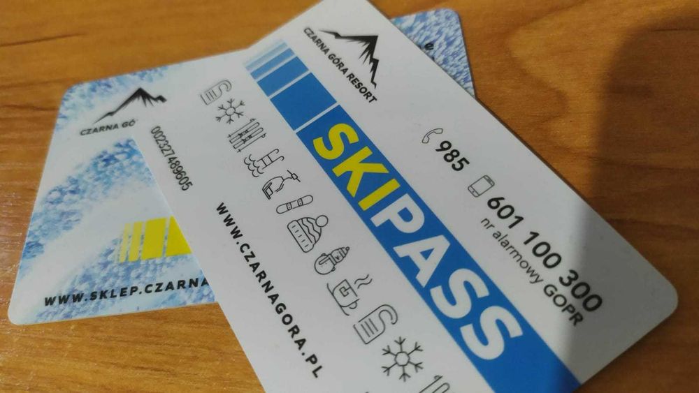 2x Karnet 3 dni | SkiPass Czarna Góra Resort
