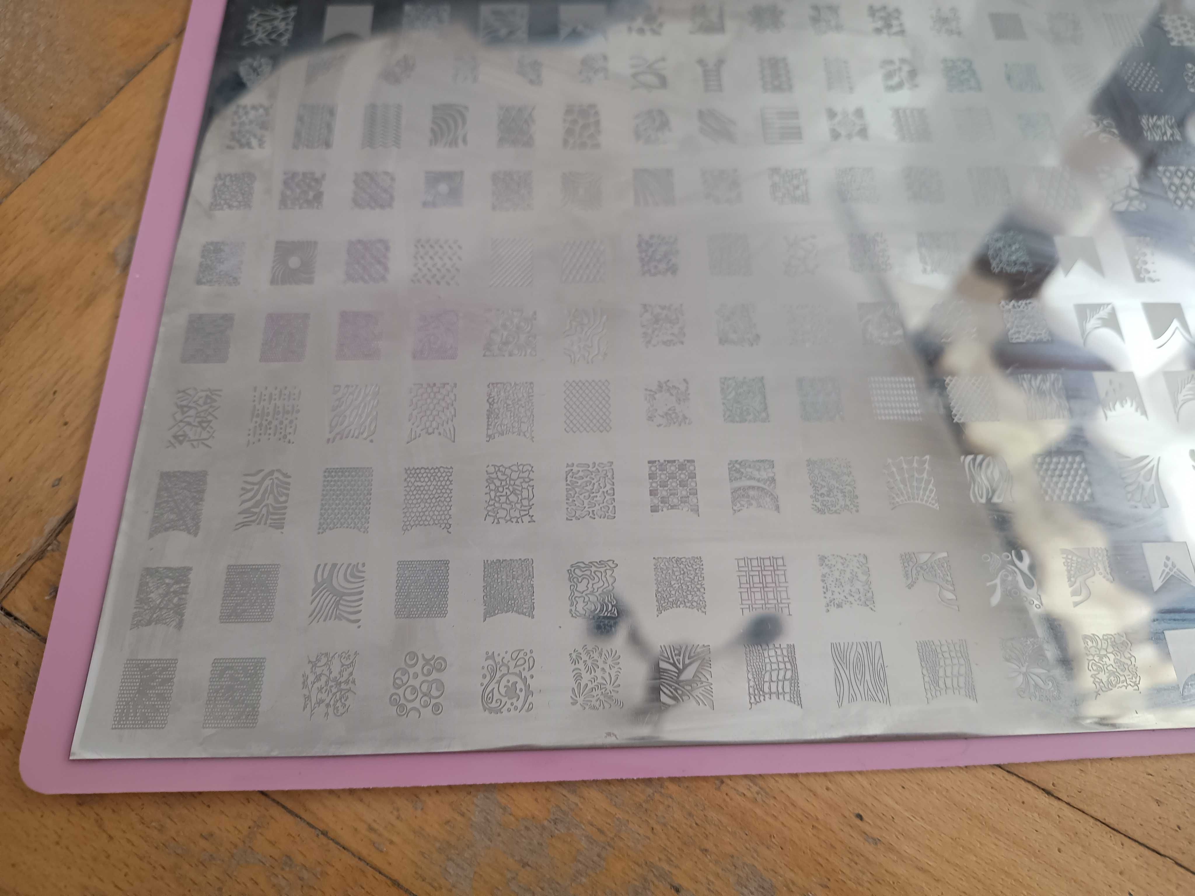 Płytki/ blaszki do stempli + stempel żelowy