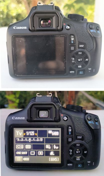 Câmera Canon 1300D "Como Nova" +Lente 18-55 ES +64gb +Bolsa