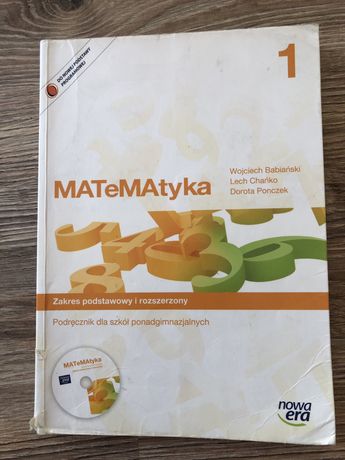 Podręcznik MATeMAtyka 1