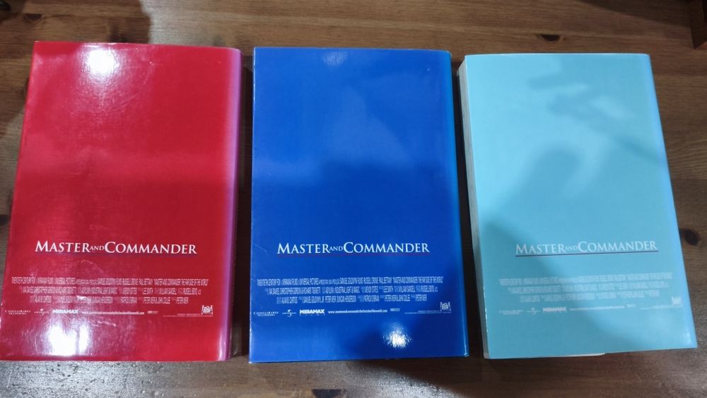 3 livros de Patrick O'Brien - Master and Commander