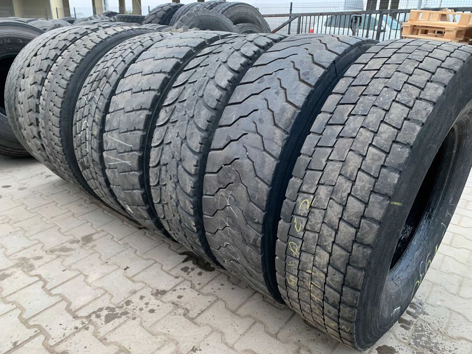 315/80R22.5 Opony NAPĘD NAPĘDOWE 5-8mm BUDOWLANA