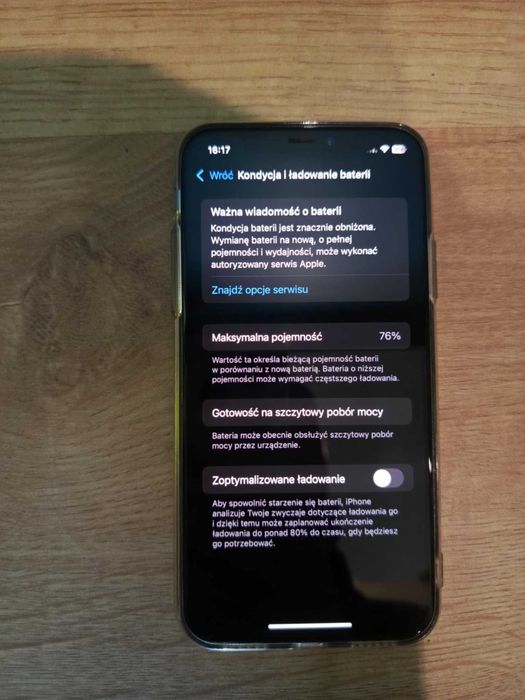 Sprzedam IPHONE XS 256GB