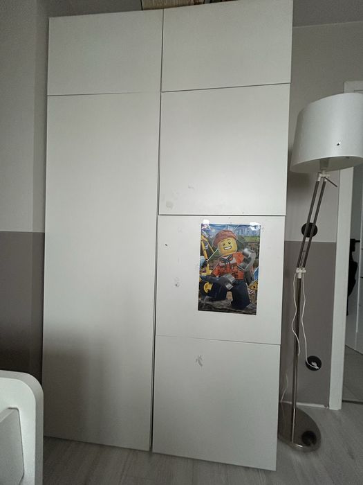 IKEA PLATSA meble białe