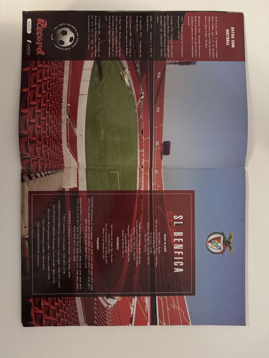 Coleção moedas Benfica