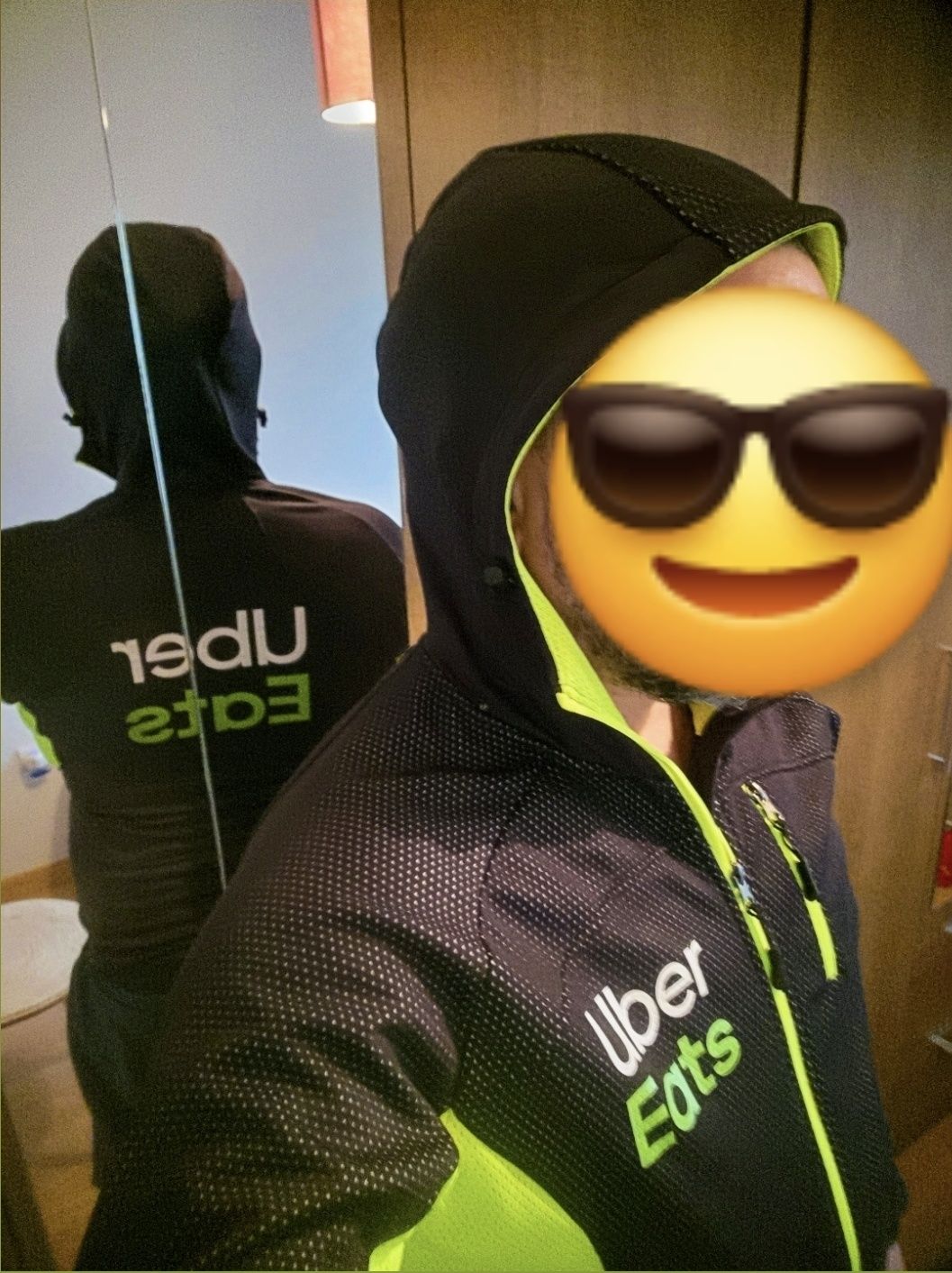 Jaqueta UBER Eats