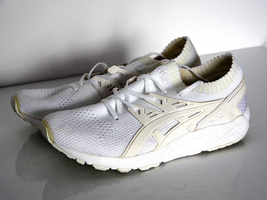 ASICS Gel Kayano Trainer Knit rozmiar 45 (białe)