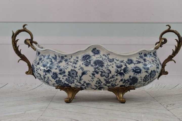 Muzealna Patera Porcelanowa - Secesja Wazon Amfora Porcelana