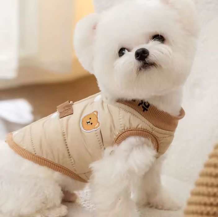 Безрукавный пуховик для собак