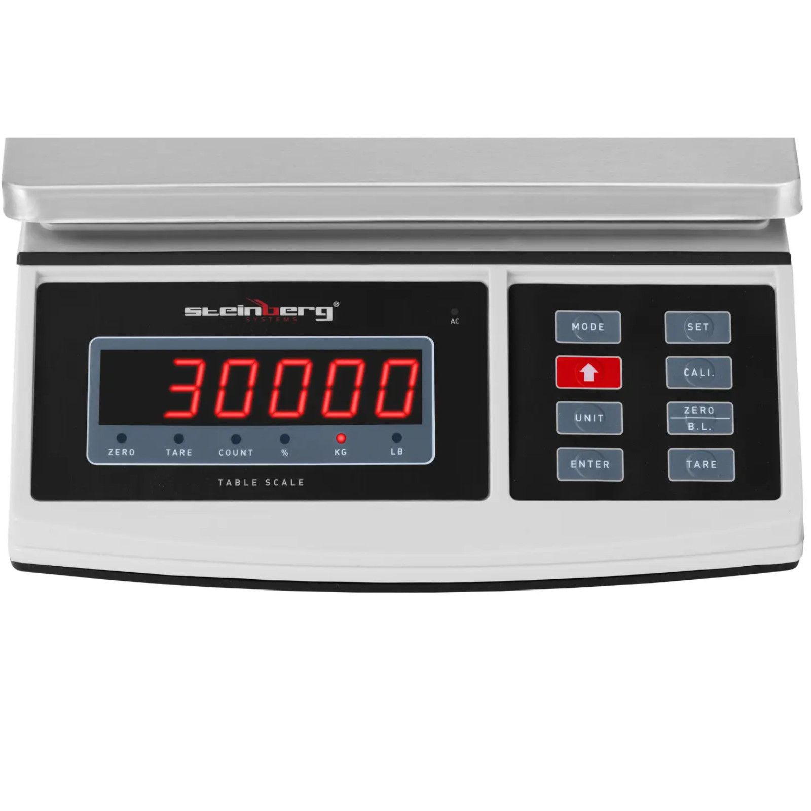 waga pocztowa do paczek listów led 30kg / 1g