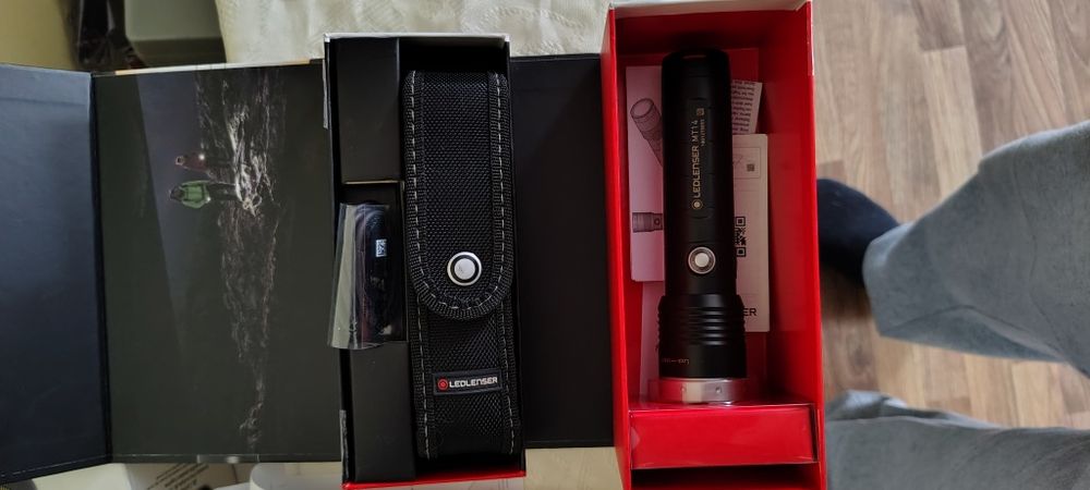 Ручний ліхтар Ledlenser MT14+ кабура+ кріплення до зброї