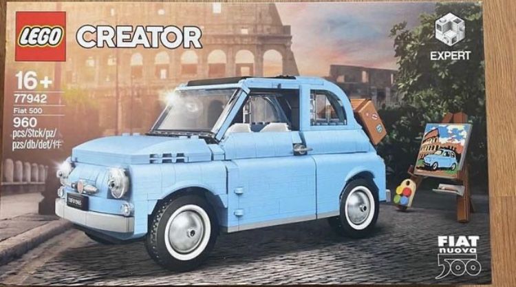 Lego 77942 Fiat 500 BLUE