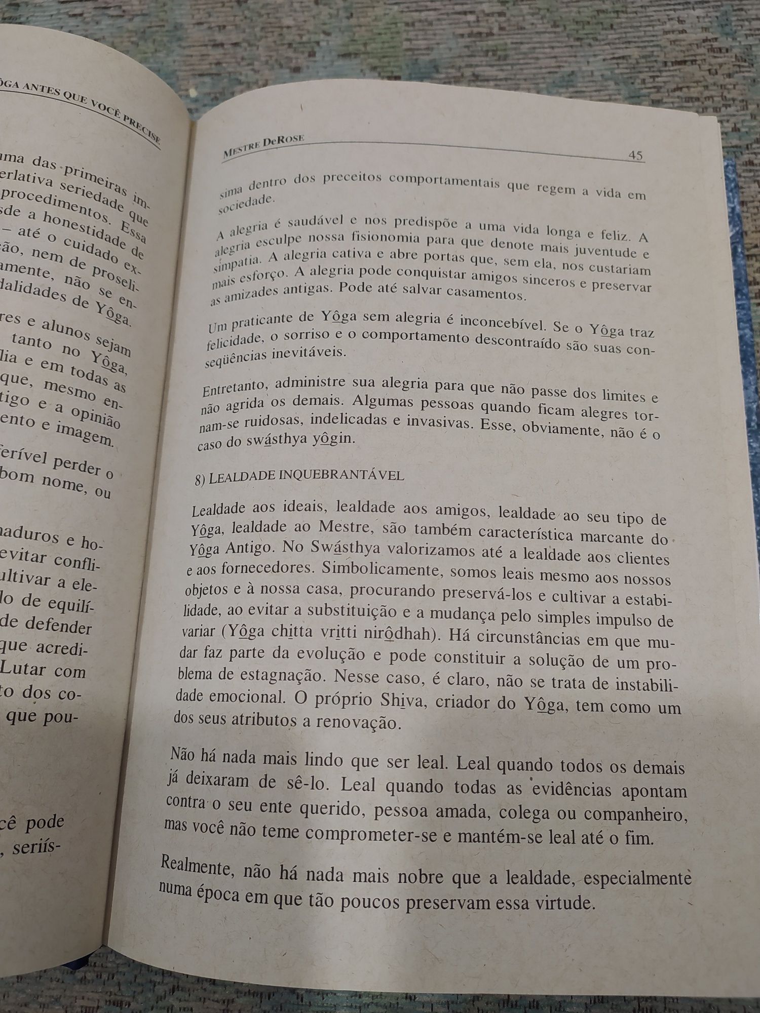 Faça Yoga antes que você precise - Mestre Derose (10a Edição)