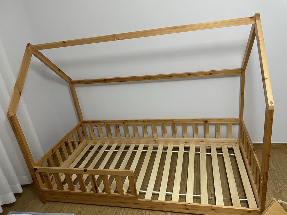 Cama criança Montessori com colchão