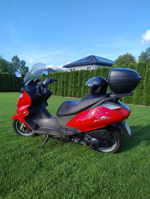 Aprilia Atlantic 125-skuter w cenie rowera