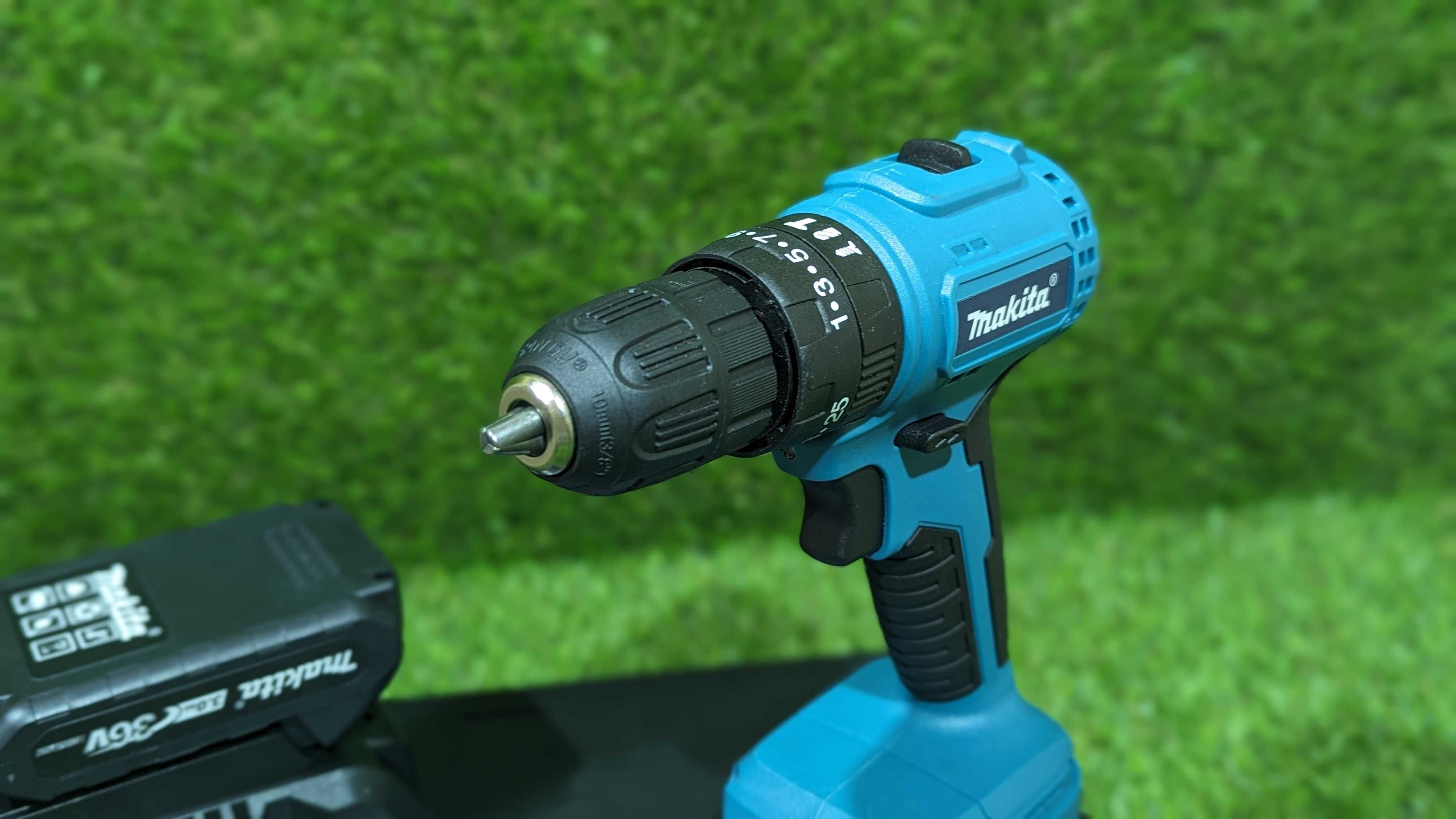 Акумуляторний Шуруповерт Makita DDF483BL Аккумуляторна дрель 36V 3A