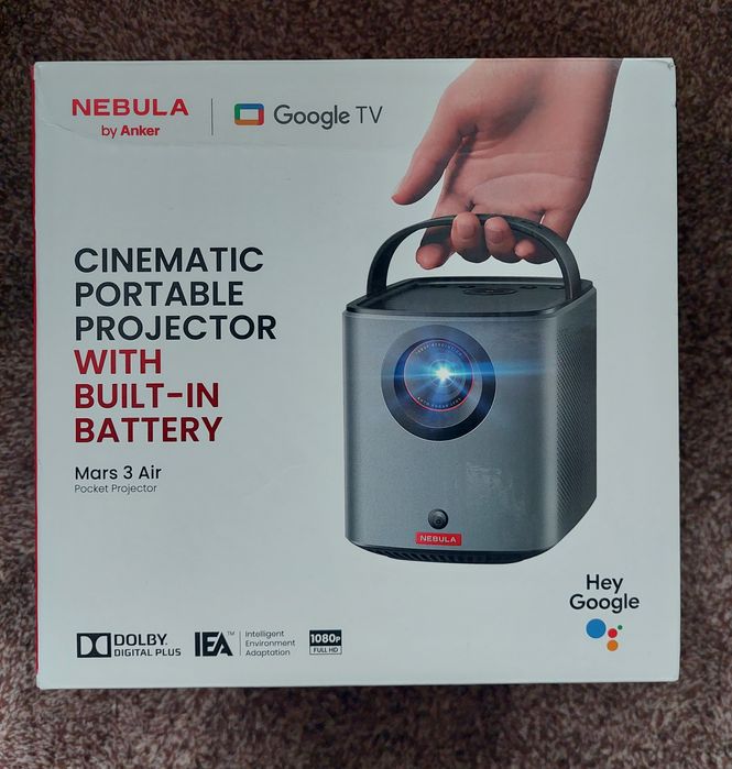 Мультимедійний проектор nebula mars air 3 anker
