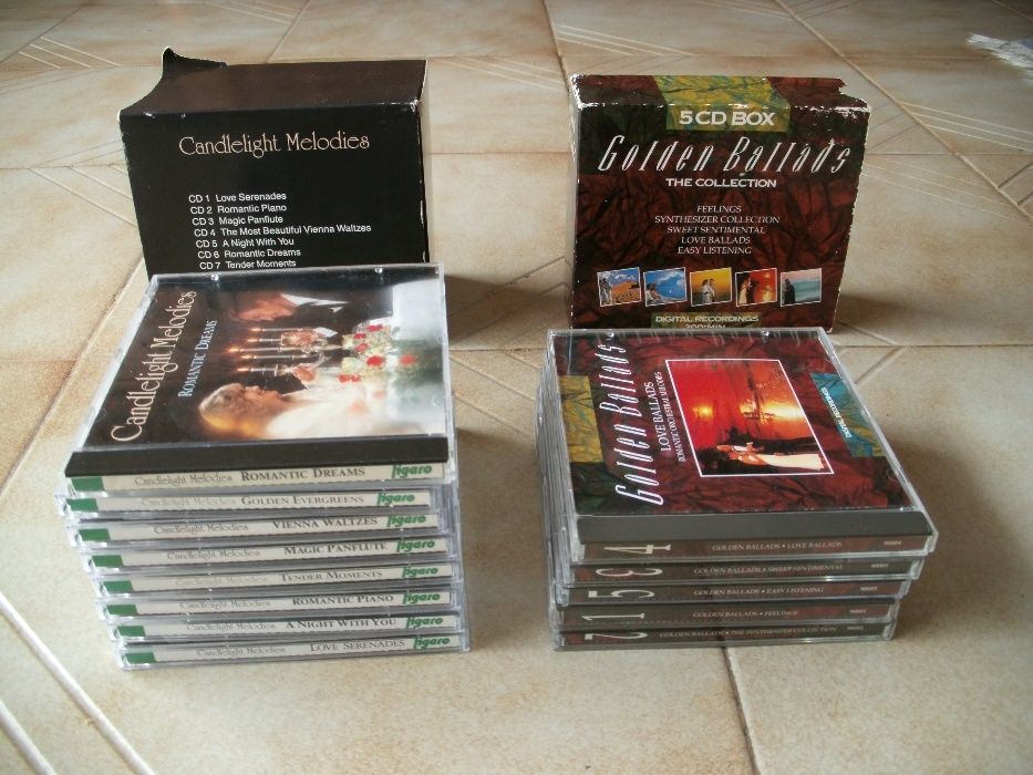 Golden Ballads em CD 13 cds estão novos