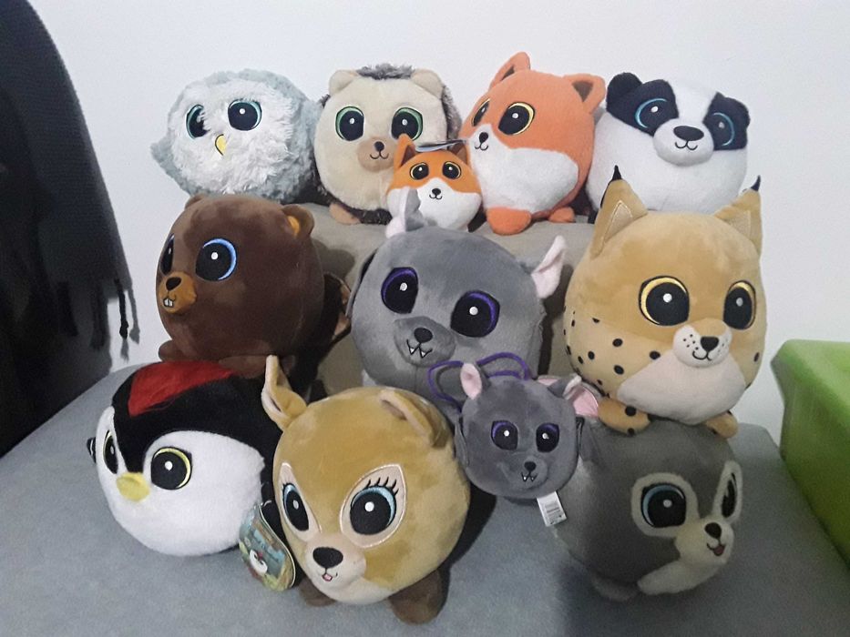 Gang pluszaków 45 sztuk, nowe z metkami