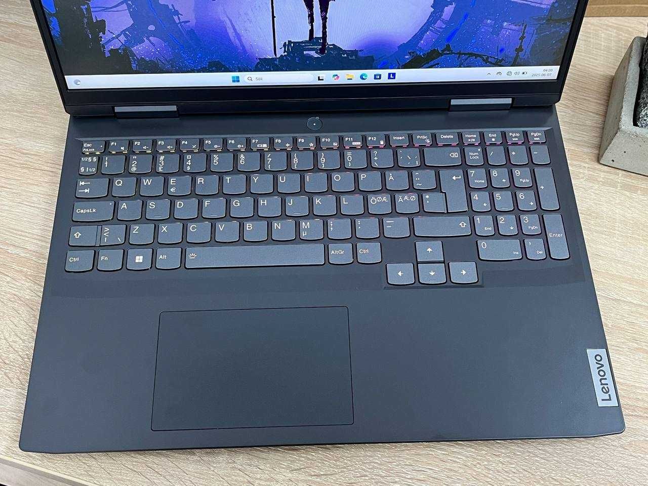 Ноутбук ideapad gaming 3 15.5'FHD165Hz/i5-12500H/RTX3060/16DDR4/1TBSSD