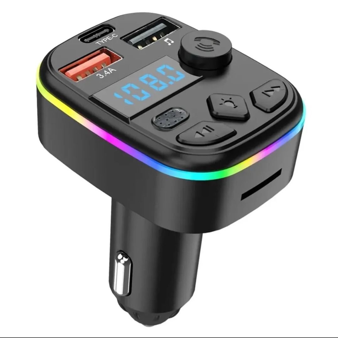 Transmiter samochodowy Bluetooth FM odtwarzania muzyki audio mp3