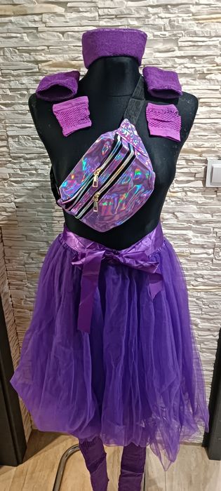 Strój lata 80,90,przebranie karnawałowe dla kobiety