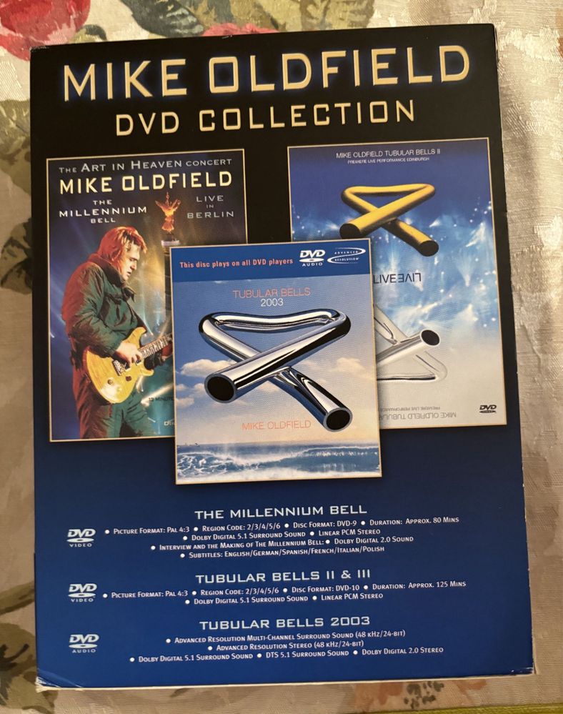 Mike oldfield dvd collection
