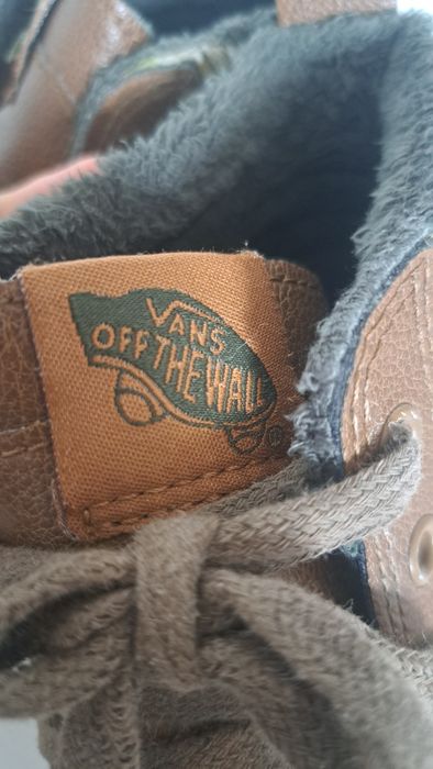 Oryginalne buty vans dla chłopca ocieplane r  35