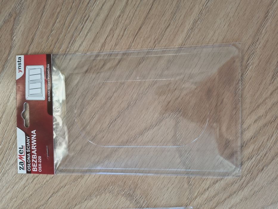 Osłona na kontakt przezroczysta pojedyncze podwojne nowe