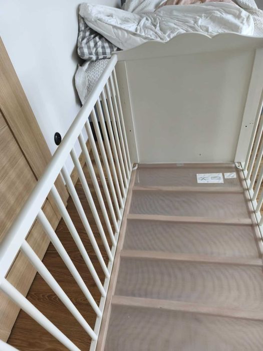 Łóźeczko dziecięce ikea - białe