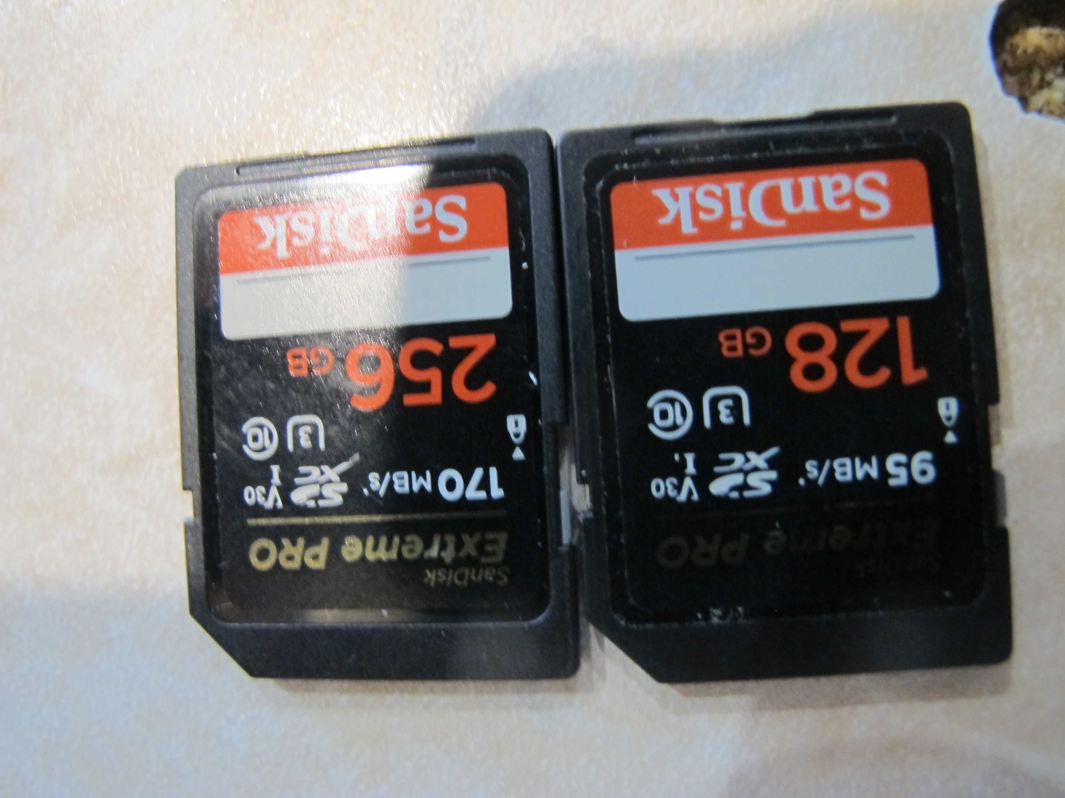 Карти памяті CF, SD, micro SD
