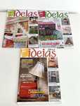 Conjunto 3 Revistas Ideias