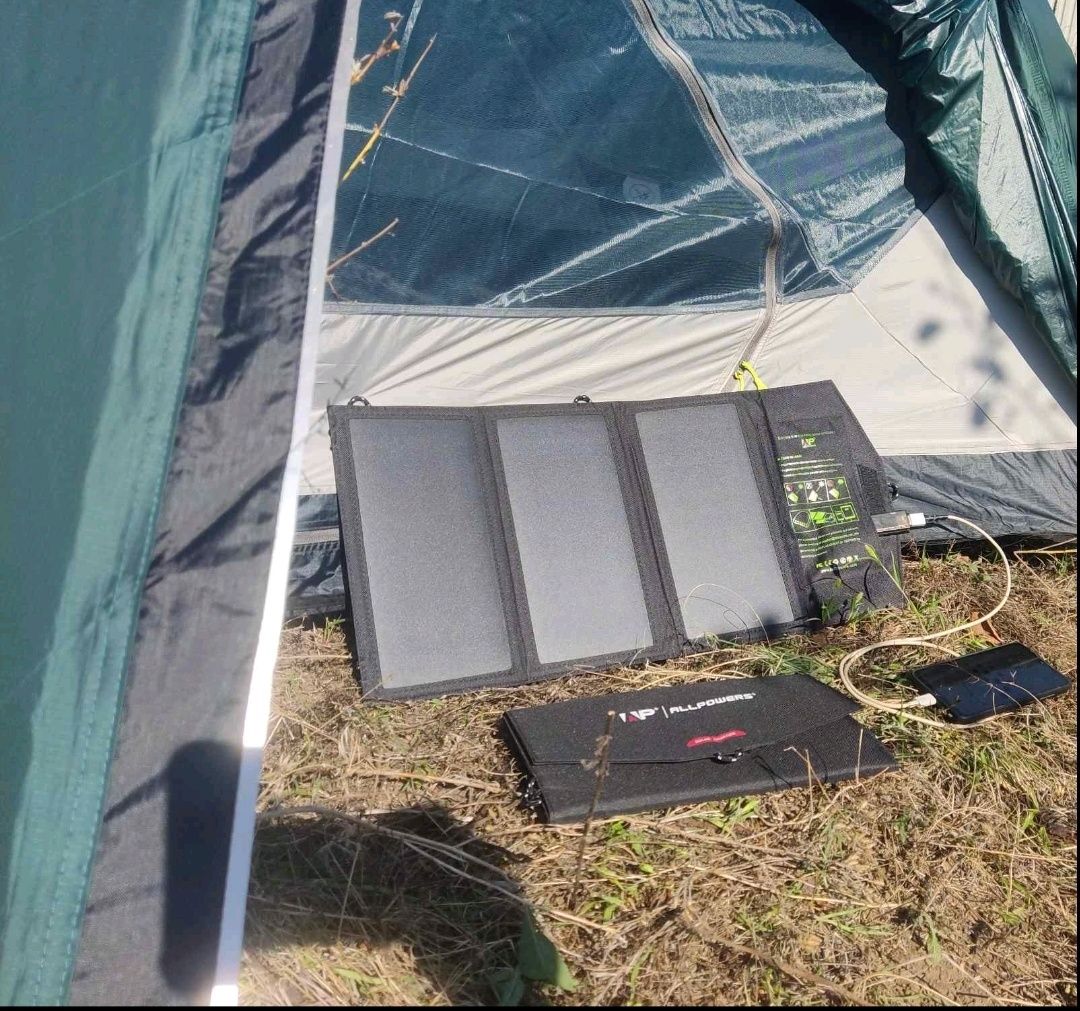 Allpowers 21W сонячна панель портативная зарядка
