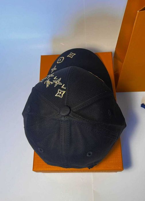 Louis Vuitton Męska damska czapka z daszkiem bejsbolówka, Francja 09-5
