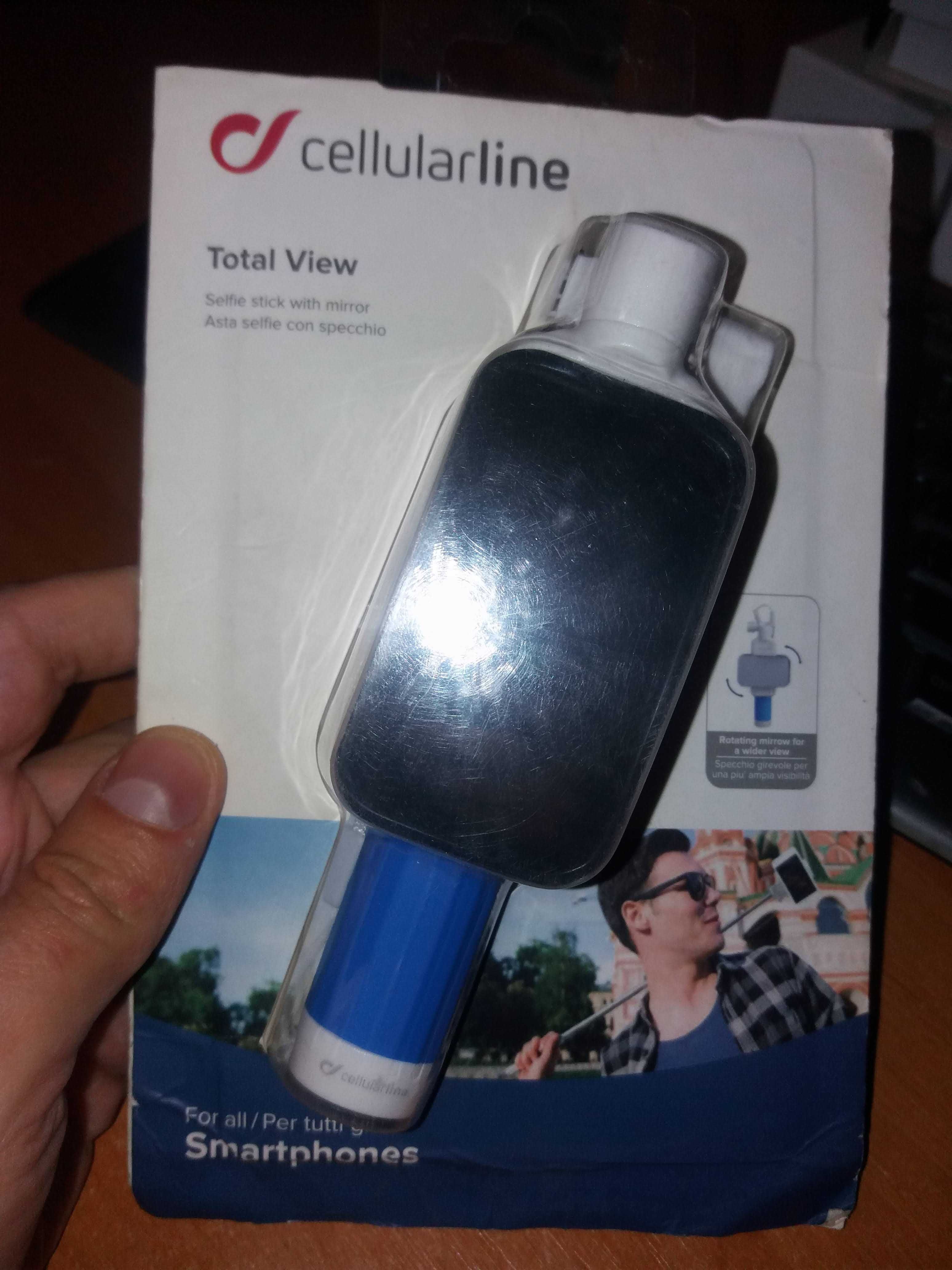 Монопод для смартфона Cellular Line Total View Pink (SELFIESTICKVIEWP)