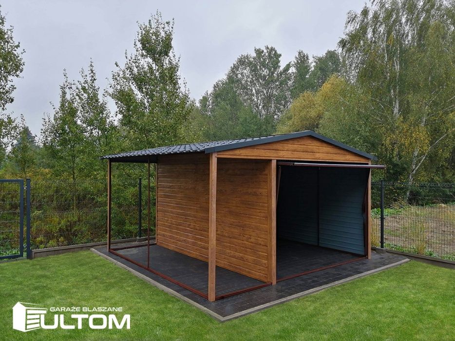 Garaż, blaszak, blaszaki 2x3,2x4,2x5,3x2,3x3 schowek PRODUCENT