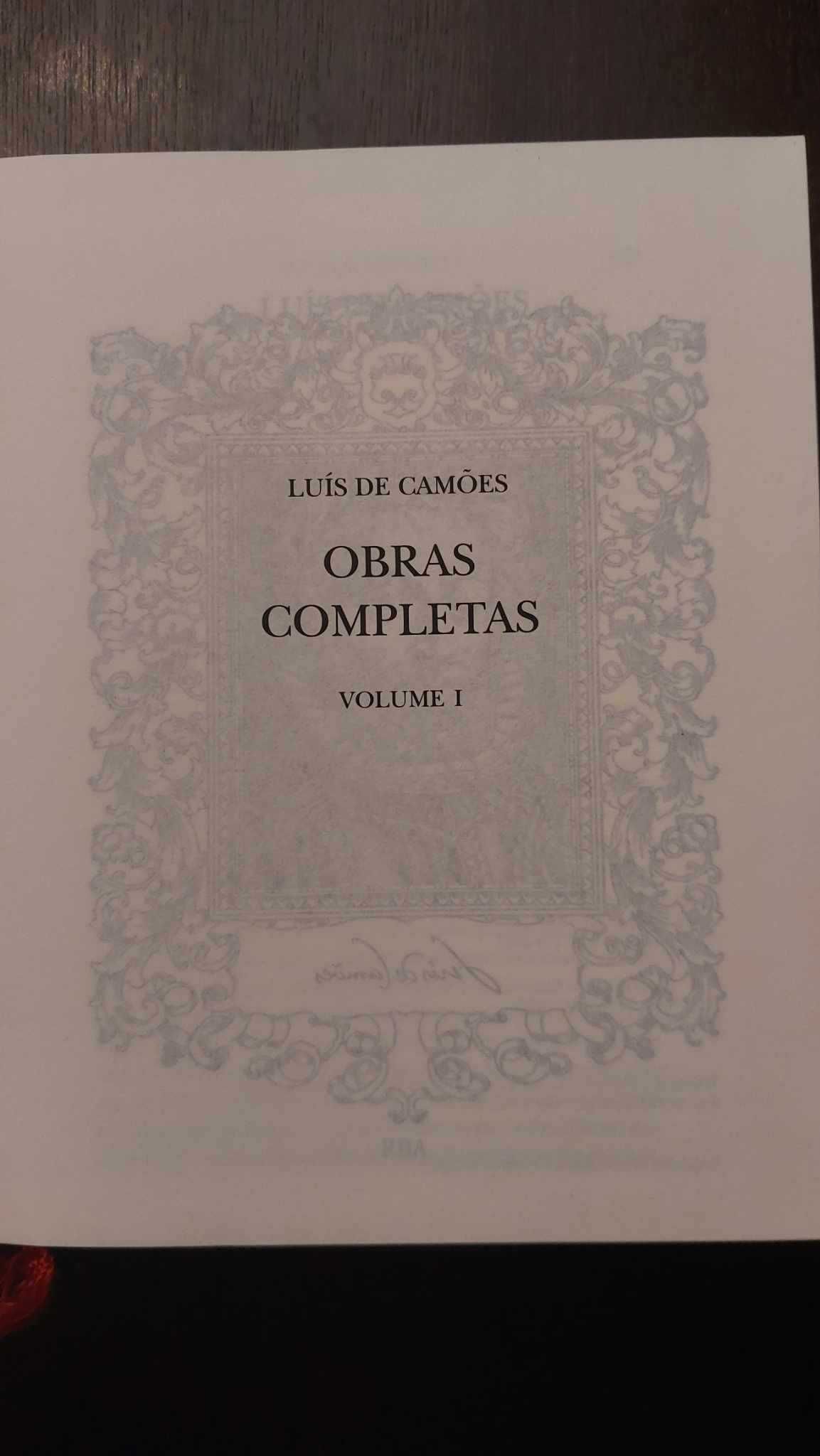 Obras completas Luis de Camões