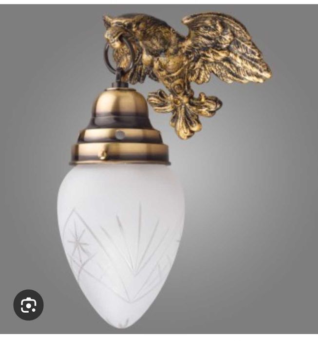 Piękna lampa  orły 5,6,1  punktowa