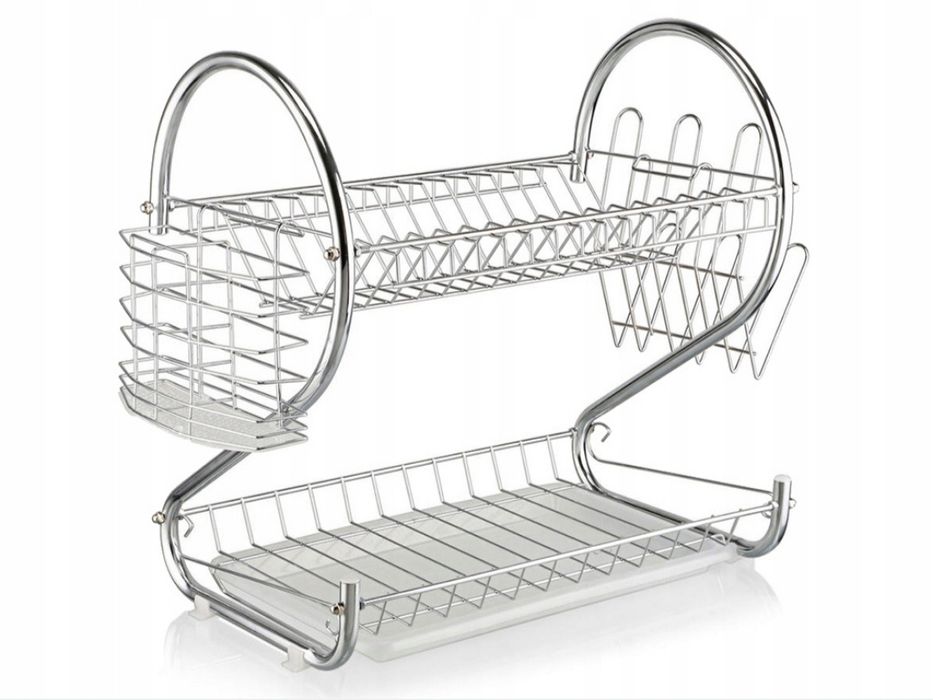 Suszarka do naczyń dwupoziomowa ociekacz