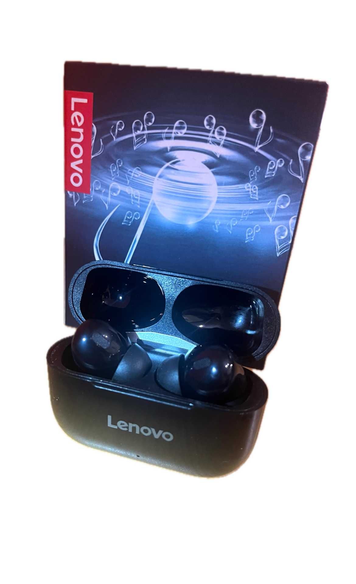 Nowe słuchawki bezprzewodowe Lenovo! Białe/Czarne