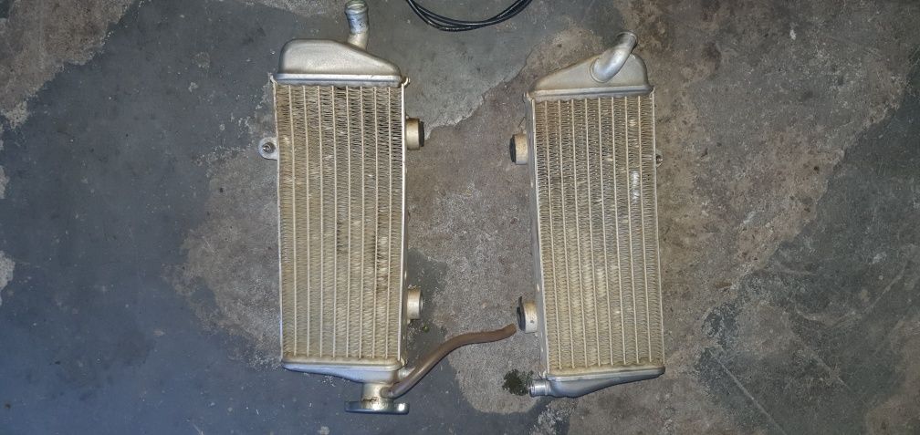 Chłodnic Komplet lewa prawa Ktm sxf 450 sxf 250 sx 250 Szczelne dawca