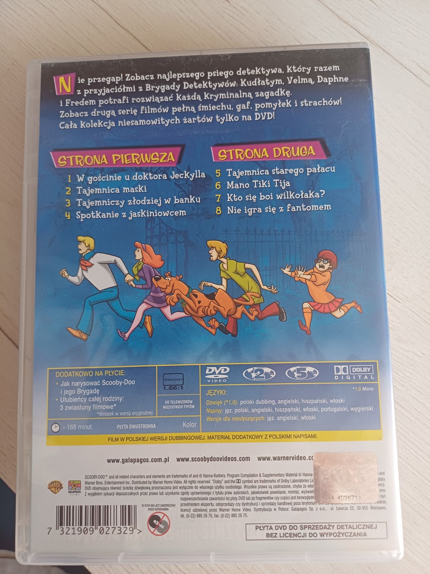 Scooby doo gdzie jesteś sezon 1-2 dvd